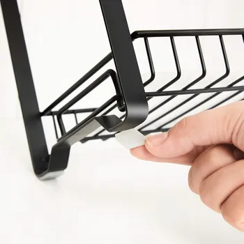 police ORGANIZÉR POLICE DO KUCHYNĚ NA PRACOVNÍ DESKU STOJÍCÍ REGÁL NA KOŘENÍ DVOUÚROVŇOVÝ