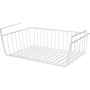 Úložný box H&S Decoration Závěsný košík POD POLICI, kuchyňský organizér, úložný box na fólie 40x25 cm