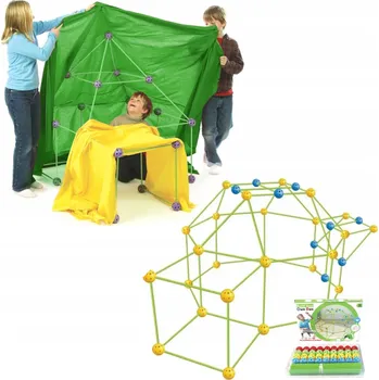 ostatní stavebnice Sada pro stavbu kouzelné 3D pevnosti/základny, 87 dílů