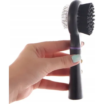 Kartáč pro zvířata PROFESIONÁLNÍ OBOUSTRANNÝ KARTÁČ PRO KOČKY K ČESÁNÍ ZACUCHANÉ SRSTI