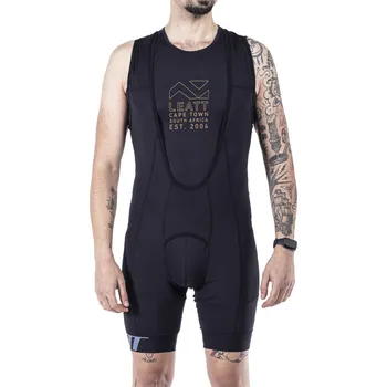 Cyklistické kalhoty LEATT Cyklistické kalhoty krátké s laclem - LINER MTB 2.0 - černá