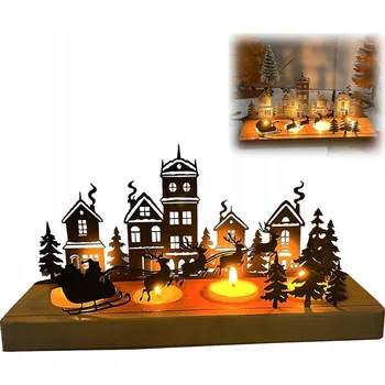 Svícen Adventní svícen 26 x 8 x 12 cm