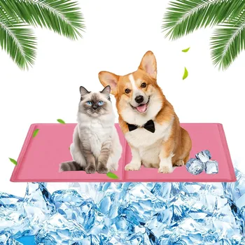 Pelíšek pro psa CHLADICÍ PODLOŽKA PRO PSY A KOČKY 50 x 40 cm SAMOCHLADICÍ PODLOŽKA PRO ZVÍŘATA