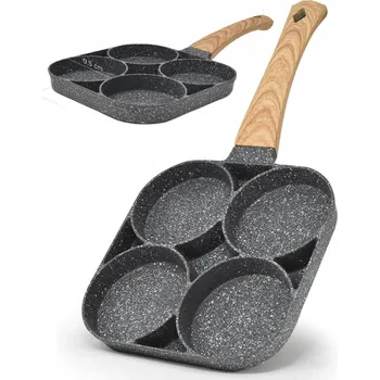 Pánev HLINÍKOVÁ PÁNEV S NEPŘILNAVÝM POVRCHEM 4 KRUHY NA VOLSKÁ OKA / LÍVANCE