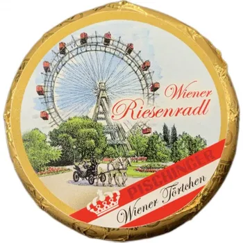 Čokoláda PISCHINGER Vídeňský dortík 45g Vídeňské kolo