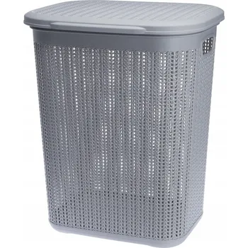 Koš na prádlo Volně stojící koš na prádlo Galicja 50 l šedý