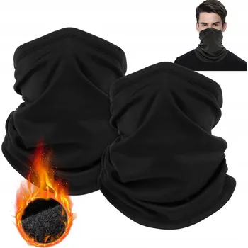 Nákrčník Nákrčník Zimní Pánský, Tunel na Obličej a Krk - ČERNÝ