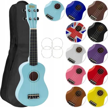 Ukulele Sopránové ukulele UKULELE SOPRÁNOVÉ + POUZDRO / OBAL + TRSÁTKO + STRUNY