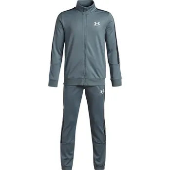 Dětská sportovní souprava Under Armour B ICON KNIT TRACKSUIT modrá 1390295-587 - YL | UK 9,5 | US 10,5