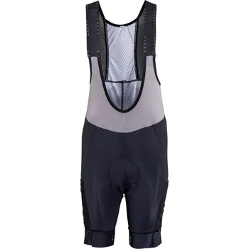 Cyklistické kalhoty LEATT Cyklistické kalhoty krátké s laclem - BIB MTB ENDURANCE 5.0 W - černá XL