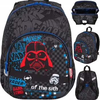 Dětský batoh Batoh předškolní batoh Star Wars CoolPack pro chlapce a dívky, černý