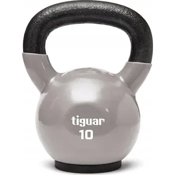 Kettlebell Tiguar 10 kg šedý