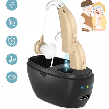 SLUCHADLA S BEZDRÁTOVÝM NABÍJENÍM, REDUKCÍ ŠUMU A FUNKCÍ TELEFONU