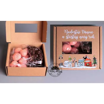 Čokoláda Mlsná krabička S - Radostné Vánoce přání