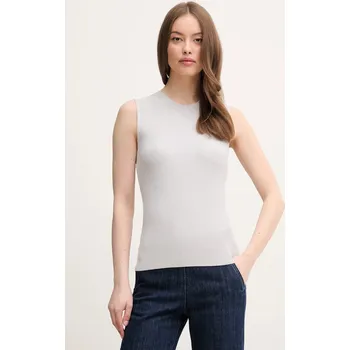 Dámské oblečení Top Sisley 17Q3M105S šedá 09X, vel. S