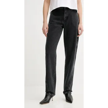 Dámské džíny Džíny BOSS DAELYA 2.0 dámské, high waist, 50542561 šedá 90J, vel. 28