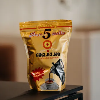 Káva Caffe Guglielmo Bar 5 Stelle Gold Edition 250 g Mletá káva