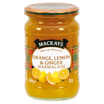 Mackays - Zavařenina pomeranč, citrón a zázvor 340g