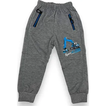 Sezon Chapecké tepláky s manžetou SPEED Barva: Šedá, Velikost: 122