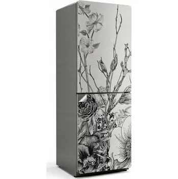 Fototapeta Samolepicí Samolepicí Bubble Free na ledničku Květinový vzor s větvemi