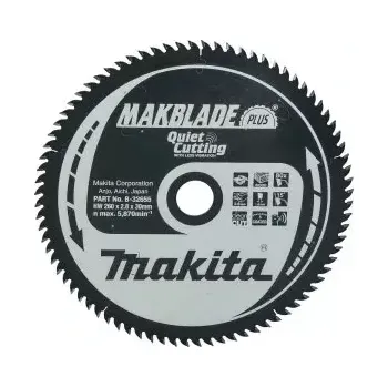Pilový kotouč B-32655 Kotouč pilový dřevo MAKBLADEplus 260x2.8x30mm 80Z Makita