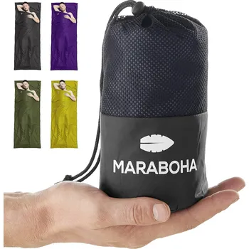 Spacák SPACÍ PYTEL TURISTICKÝ LEHKÝ HYGIENICKÝ PRODYŠNÝ MIKROVLÁKNO 220x90 ZELENÝ