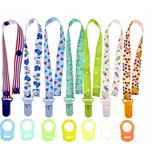 Klip na dudlík ŁAŃCUSZEK NA SMOCZEK X7 UCHWYT SMOCZEK vícebarevný