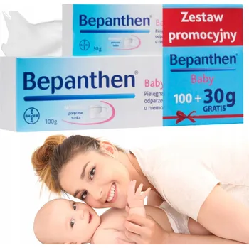 Dětská kosmetika Bepanthen Baby ochranná mast 100g + 30g ZDARMA