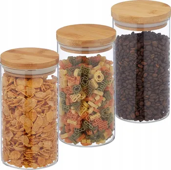 Dóza na potraviny Nádoby na potraviny sada 3ks 1l