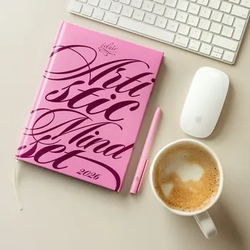 Diář Knižní diář pro podnikatele 2025 B5 růžový