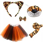 KOSTÝM TYGRA PRO DĚTI PŘEVLEK ZVÍŘE PŘEVLEK TYGR PRO DĚTI