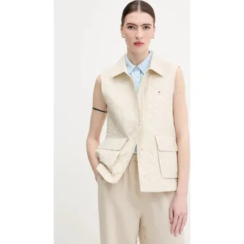 Pánská vesta Vesta Tommy Hilfiger WW0WW45638 béžová 01X, vel. XL