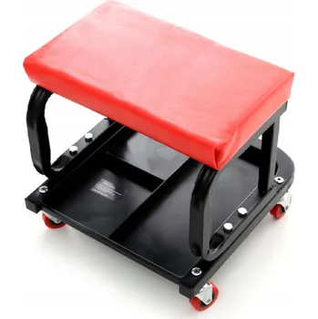 Dílenská stolička s kolečky a otočným sedadlem T