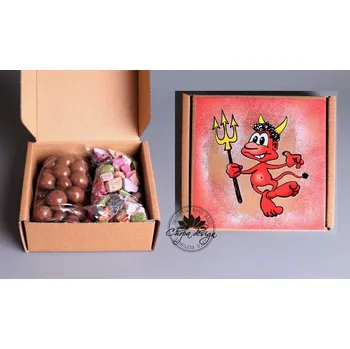 Čokoláda Mlsná krabička S - Čertík