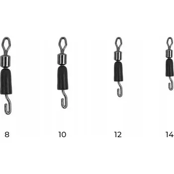Obratlík s karabinkou NYTRO QUICK CHANGE F-SWIVEL, velikost 12