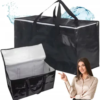 Nákupní taška XXL bardzo duża wielka torba nákupní taška na zip, voděodolná