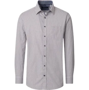 Pánská košile Košile Casamoda Soft Print 5XL