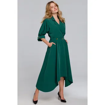 Dámské šaty DC šaty pro běžné nošení, klasické midi, velikost XXL