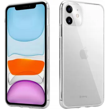 Pouzdro na mobilní telefon Průhledný Zadní Kryt Crong pro Apple iPhone 11