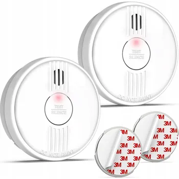 Hlásič požáru 2x HLÁSIČ POŽÁRU, DETEKTOR KOUŘE FOTOELEKTRICKÝ Putogesafe 206C