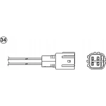 Lambda sonda NTK 1418 Lambda sonda