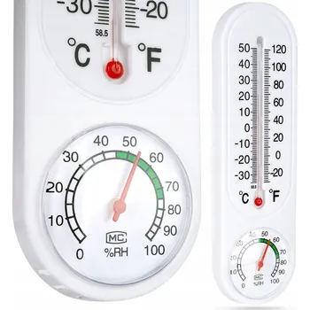 Domácí teploměr Teploměr Artemis Teploměr s vlhkoměrem, bílý