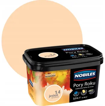 barva na zeď Nobiles Latexová Barva na zeď 2,5 l Podzimní Hruška matná