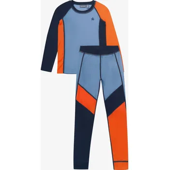 Set dětského termoprádla Color Kids Ski underwear coronet blue, dětský set thermoprádla 116