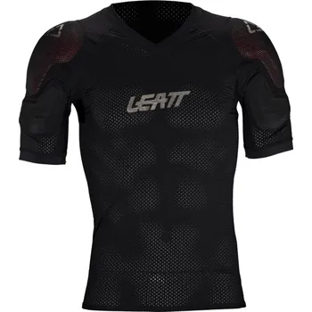 Motocyklový chránič hrudi a pátěře LEATT chránič na záda a hrudník - SHOULDER TEE 3DF AIRFIT LITE EVO - černá L