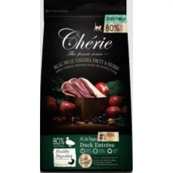 Krmivo pro kočku Chérie pro kočky - Bezobilné suché Krmivo Kachní Entrées, 2 kg