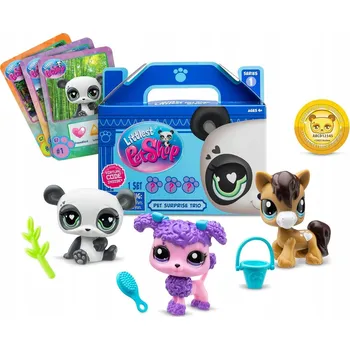 Figurka Littlest Pet Shop 3X FIGURKY PET SHOP PRO DĚTI SADA FIGUREK - NÁHODNÝ VÝBĚR
