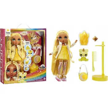 Panenka Rainbow High PANENKA Slunečně žlutá 28cm RAINBOW HIGH PANENKA + PŘÍSLUŠENSTVÍ