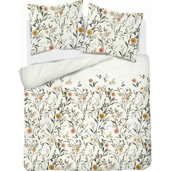 Povlečení Povlečení 220x200 Kvetoucí louka na světlém pozadí