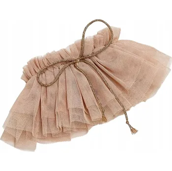 Doplněk pro panenku Baletní set pro panenku Miniland 38 Cm, tylová sukýnka nude